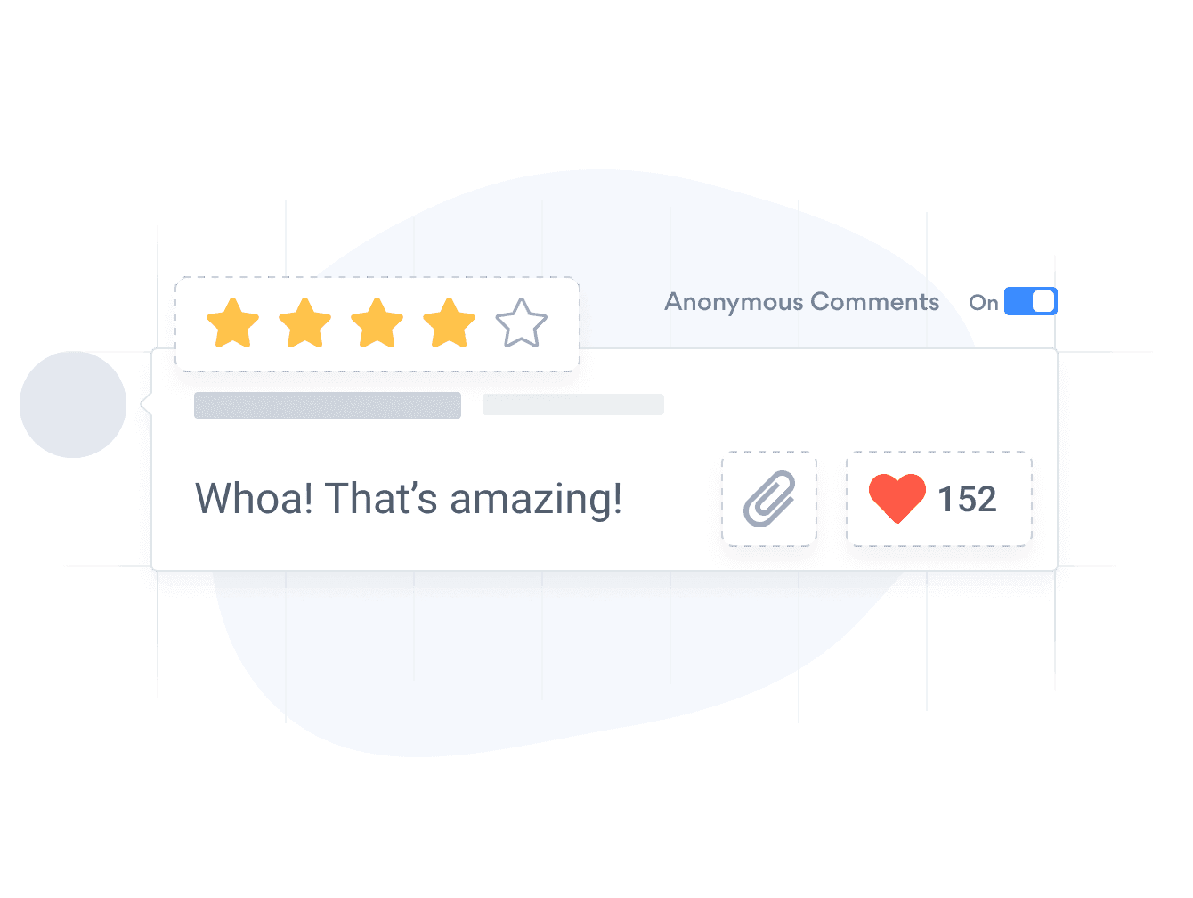 Testimonials info section 1