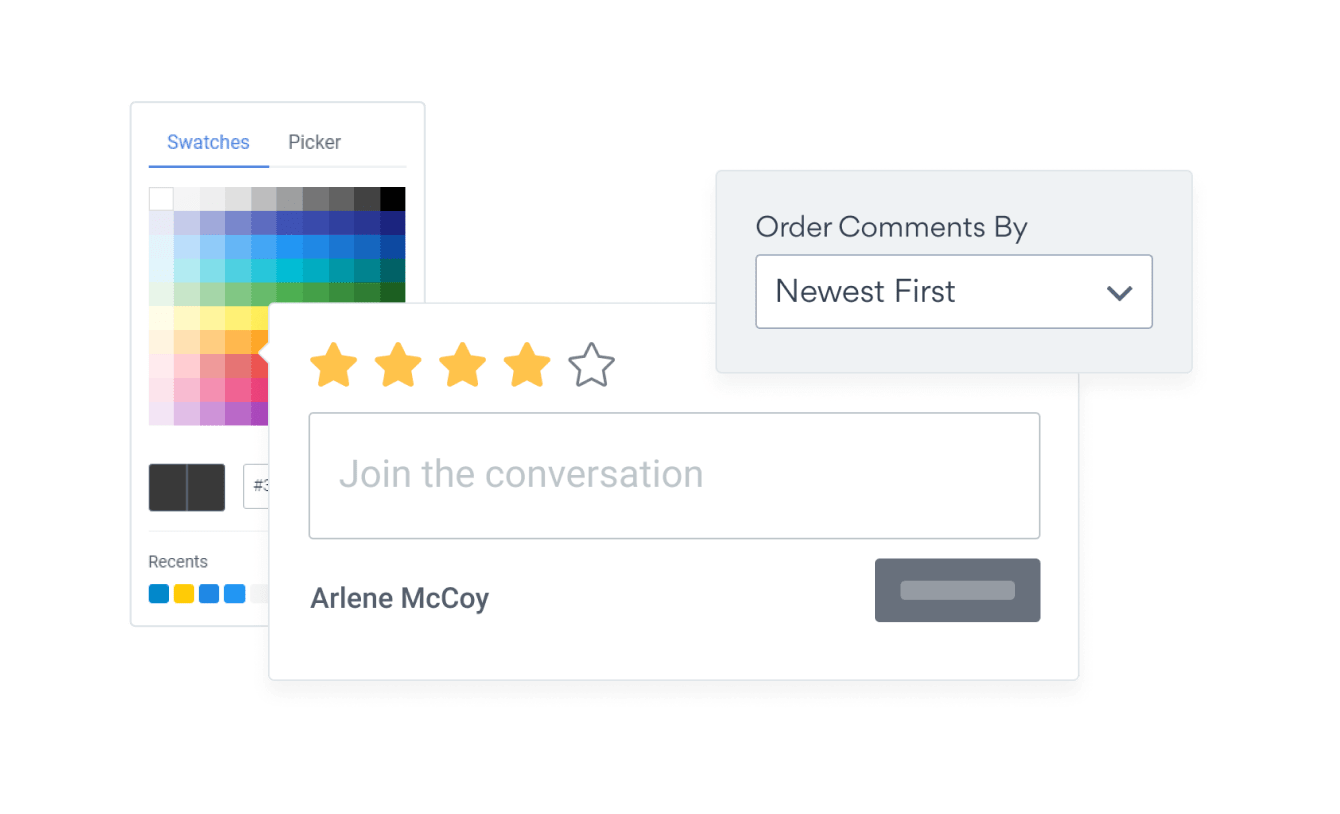 Testimonials info section 2