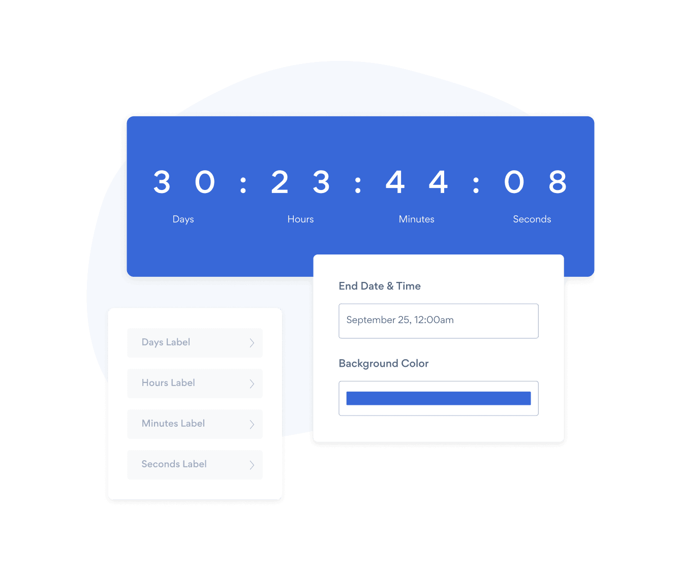 Email Countdown info section 1