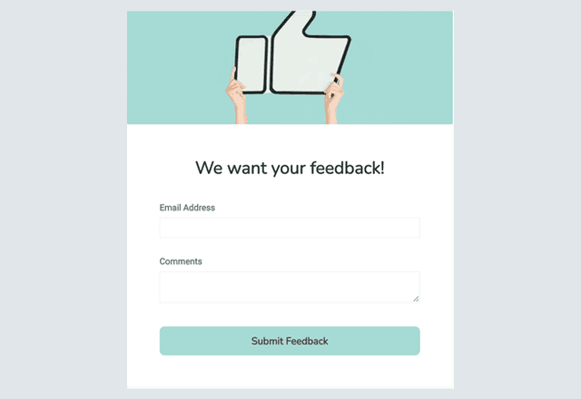 Feedback Form