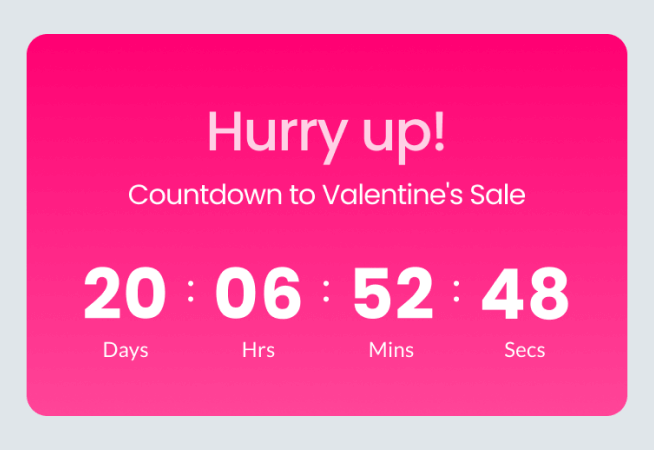 Valentine's Day Sale
