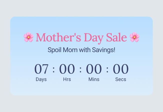 Mother's Day Sale