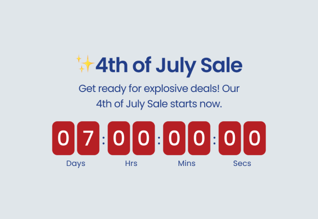 4th of July Sale