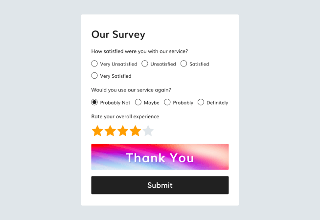 Service Survey