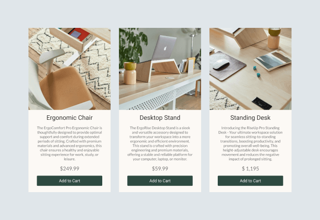 Back to School eCommerce Collection