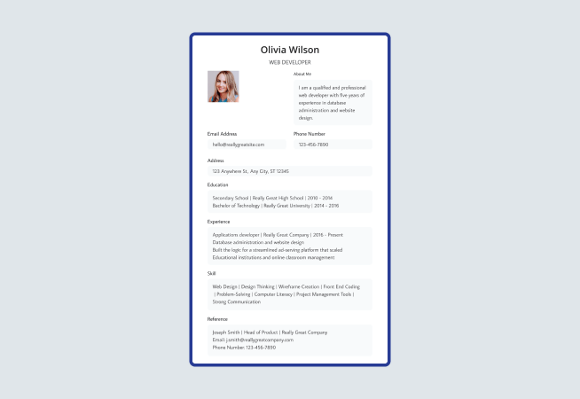 Resume File Embed