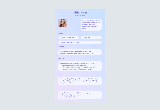 Resume File Embed