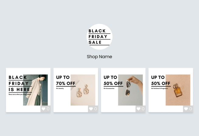 Black Friday Discount Promo Gallery