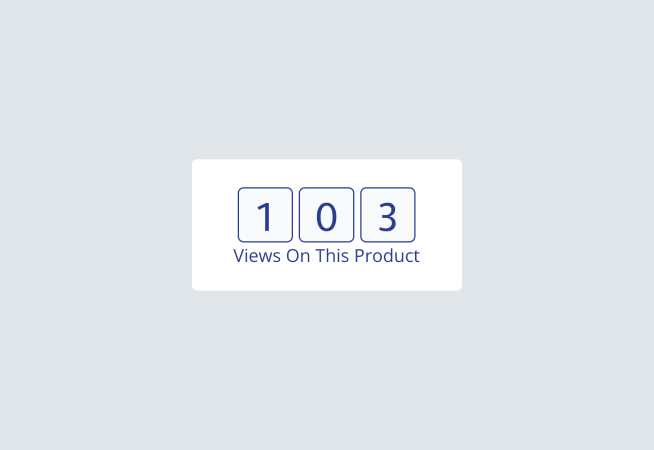 Product Views Hit Counter
