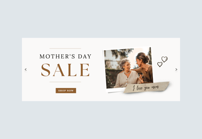 Mother’s Day Sale Slider