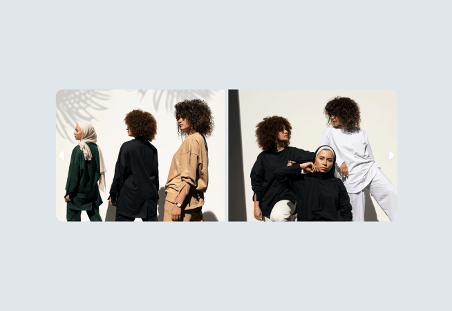 Apparel Collection Slider