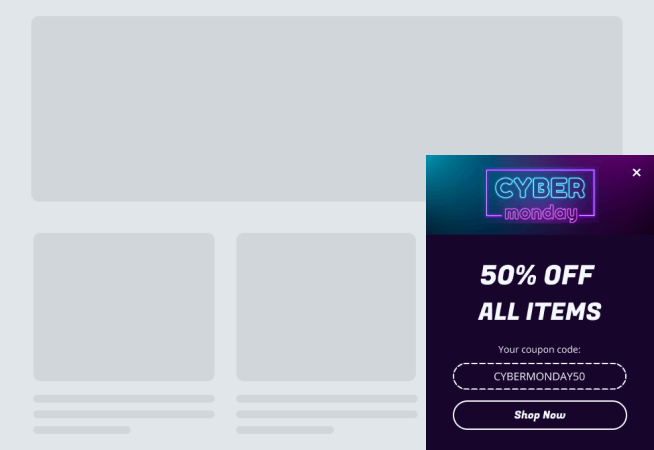 Cyber Monday Discount Code