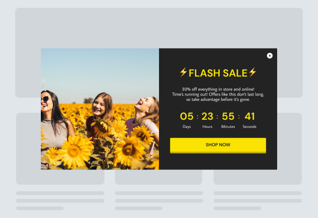 Limited Time Offer Popup