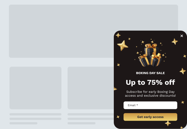 Boxing Day Early Access