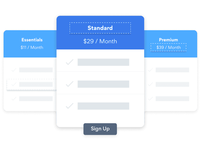 Pricing Table