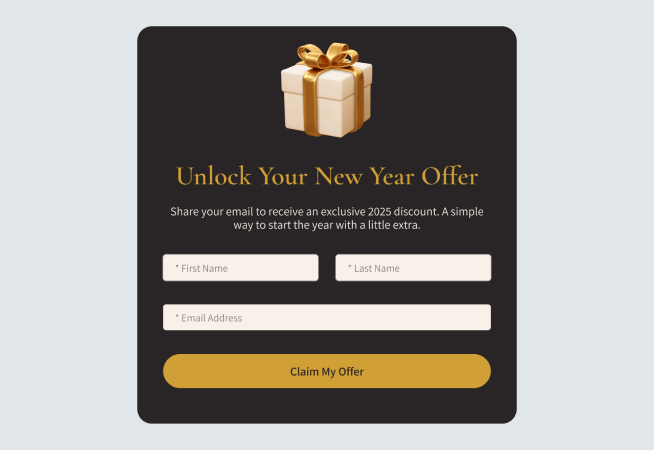 New Year Offer Form