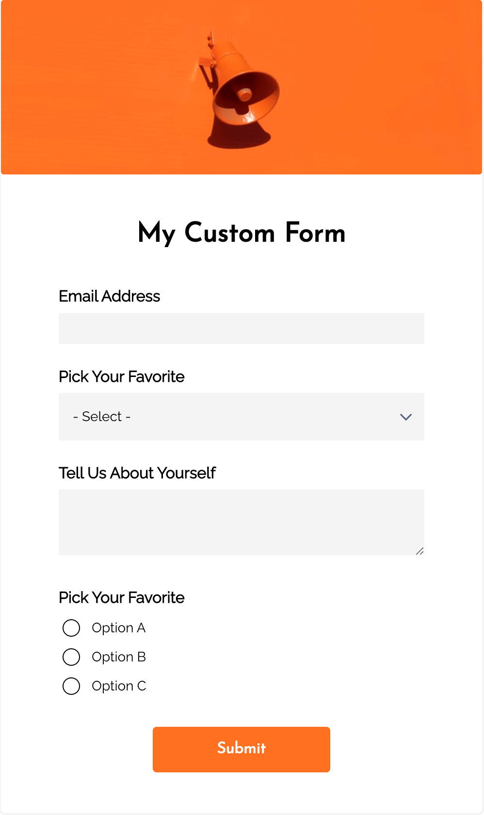 Demo Form Builder