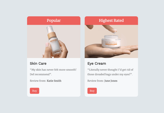 Best Rating Display Gallery