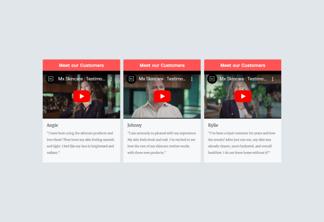 Client Feedback Video Gallery