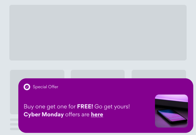 Nudge - Cyber Monday