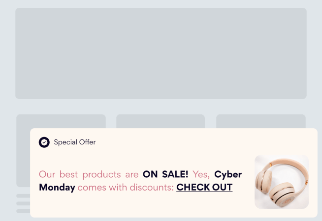 Nudge - Cyber Monday 2