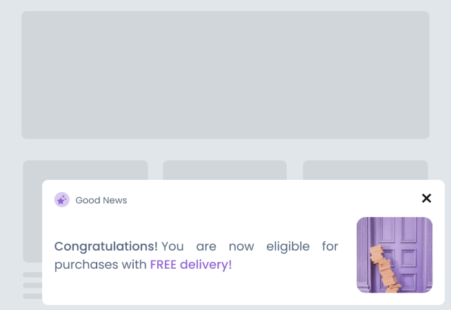 Free Shipping Nudge