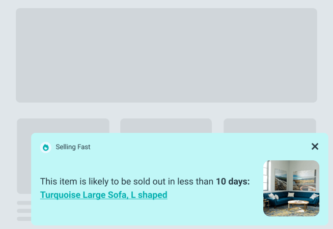 Green Selling Fast Nudge