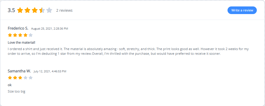 Product Reviews
