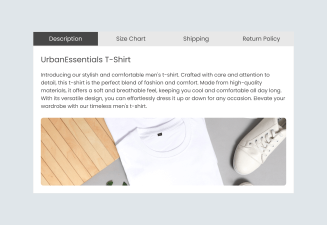 Clothing Description